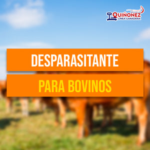 Desparasitante para bovinos